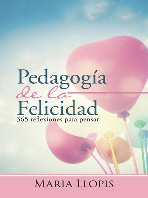 cover image of Pedagogía de la felicidad